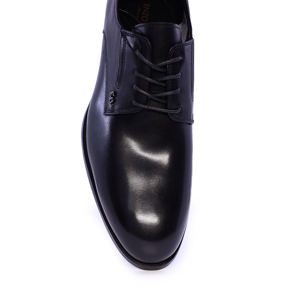 Pantofi derby bărbați Enzo Bertini negri din piele naturală 1099BP1854N