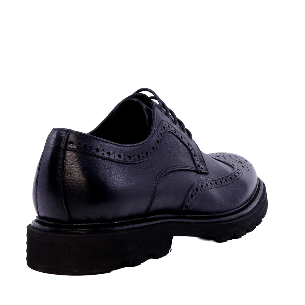 Pantofi derby bărbați  Enzo Bertini maro din piele 1782BP2529M