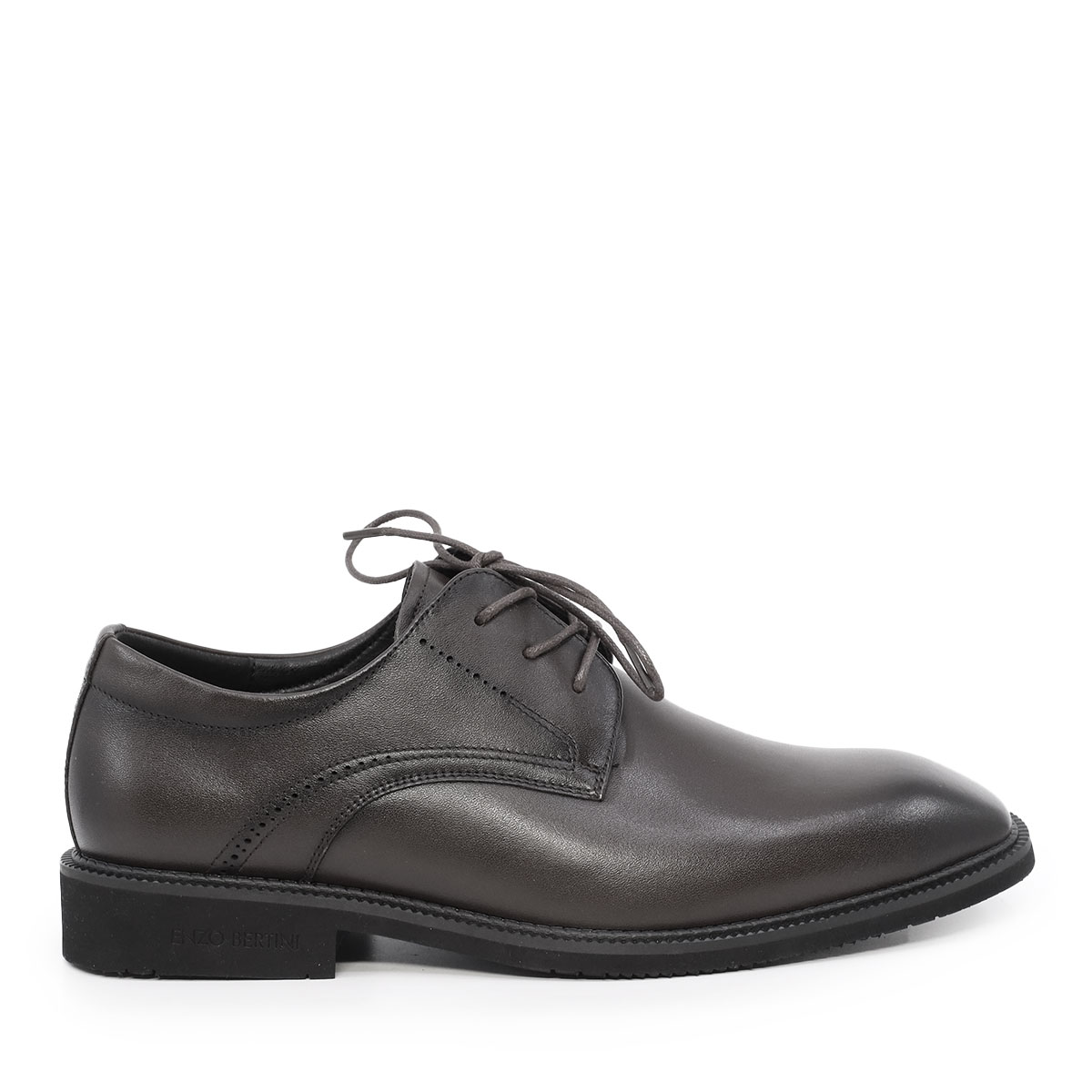 Pantofi derby bărbați Enzo Bertini negri din piele naturală 3660bp742n