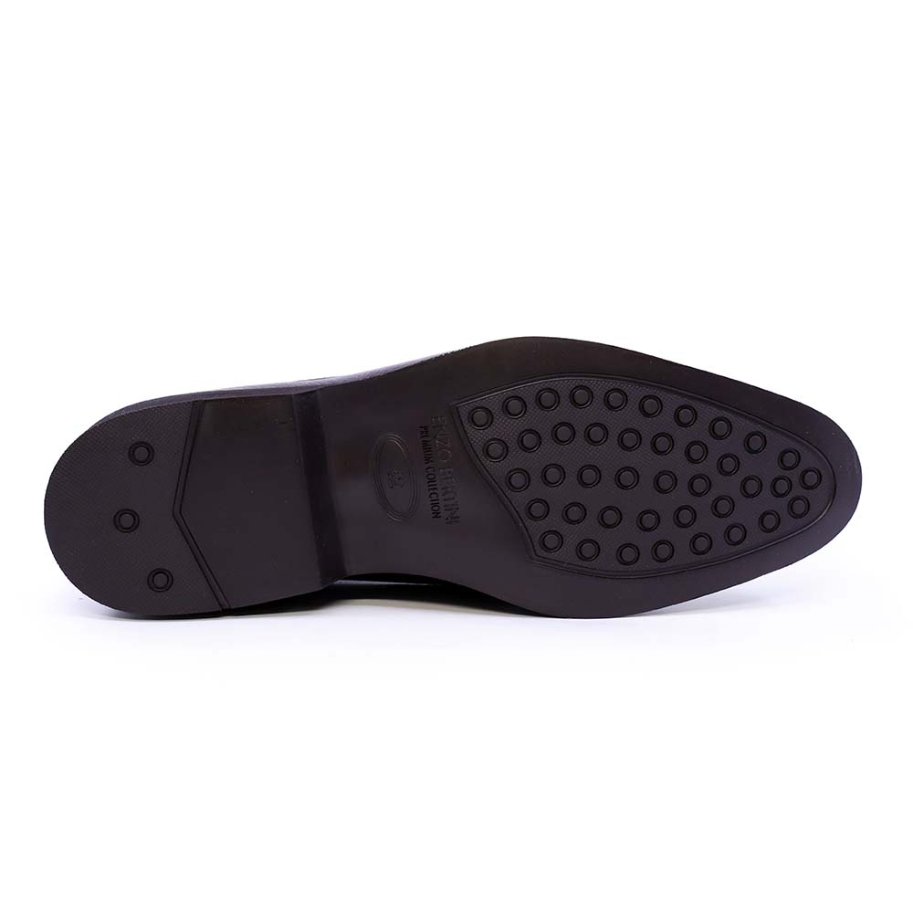 Pantofi derby bărbați Enzo Bertini Premium Collection maro din piele naturală 3389BP1432M