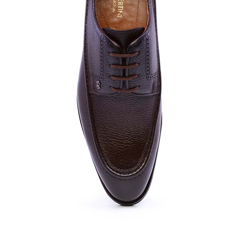Pantofi derby bărbați Enzo Bertini Premium Collection maro din piele naturală 3389BP1432M