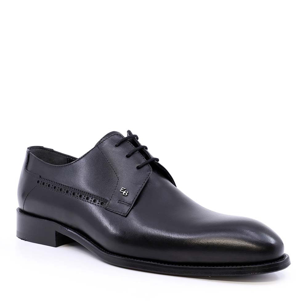 Pantofi derby bărbați Enzo Bertini Premium Collection negri din piele naturală 3389BP1425N - 1 | YEO