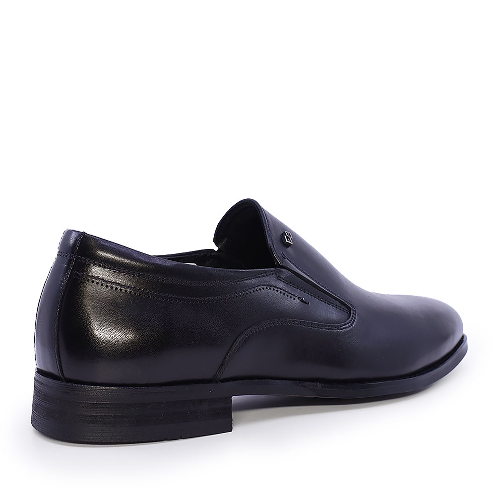 Pantofi tip loafer bărbați Enzo Bertini negri din piele naturală 1099BP1688N