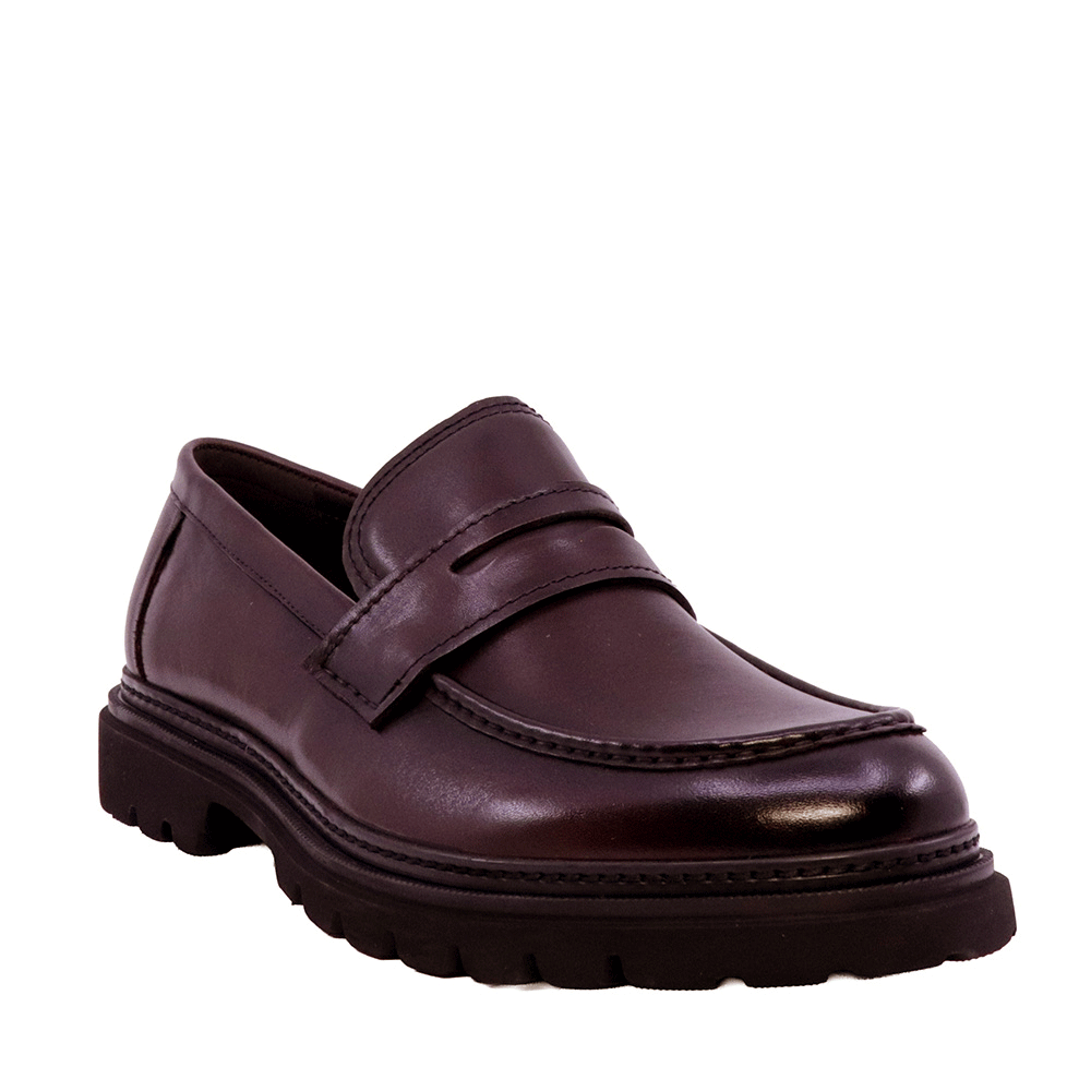 Pantofi tip loafers bărbați Enzo Bertini maro din piele 1782BP5731M