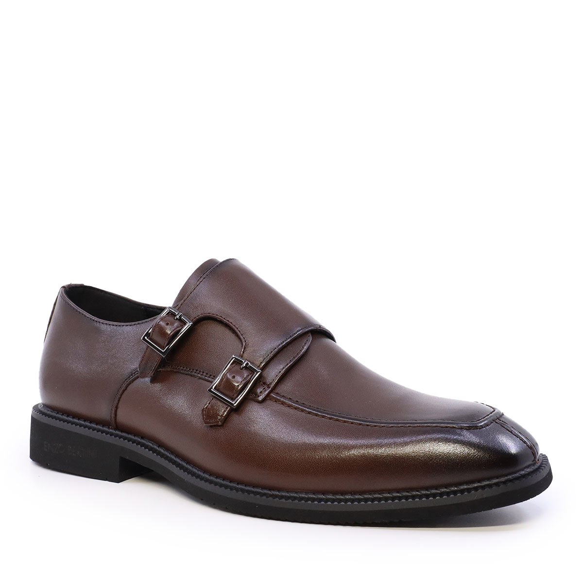 Pantofi tip Monk bărbați Enzo Bertini maro din piele naturală 3660bp740m - 1 | YEO