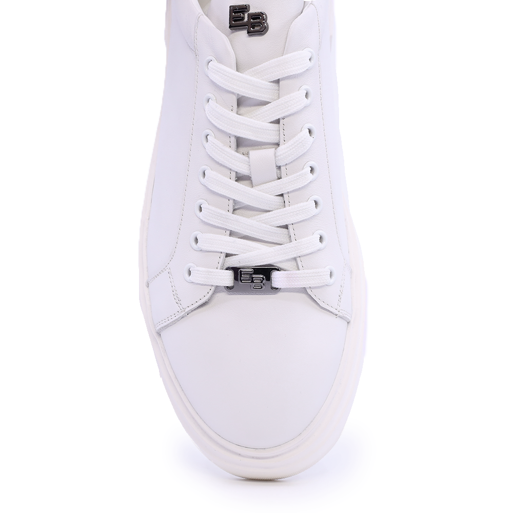 Sneakers bărbați Enzo Bertini albi din piele naturală 1098BP1852A