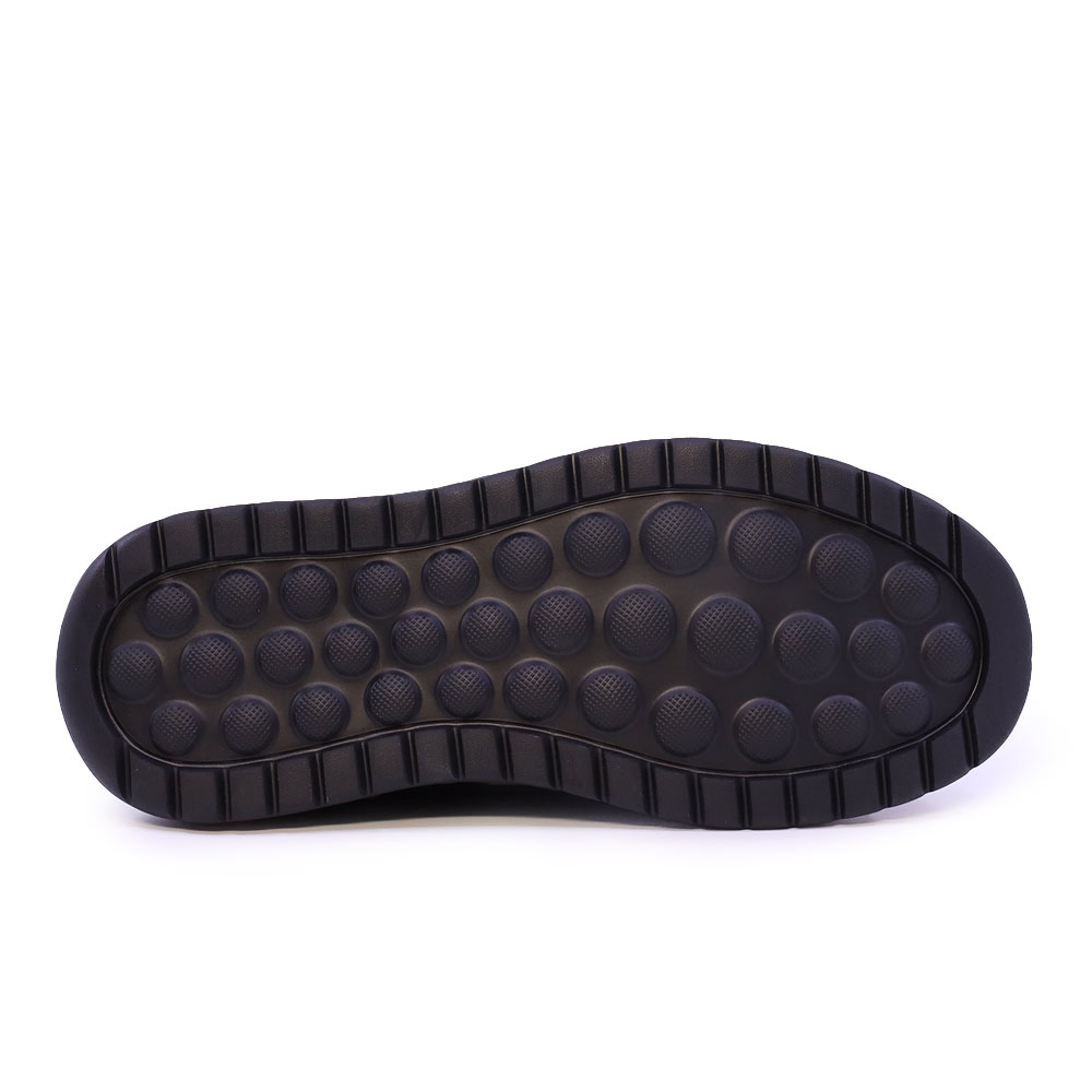 Sneakers bărbați  Enzo Bertini Premium Collection negri din piele 1642BP232012N