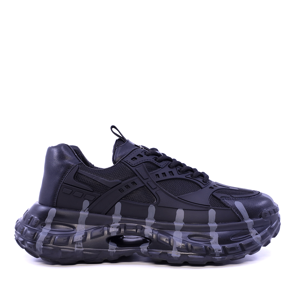 Sneaker chunky bărbați Enzo Bertini negri 3662BP845N