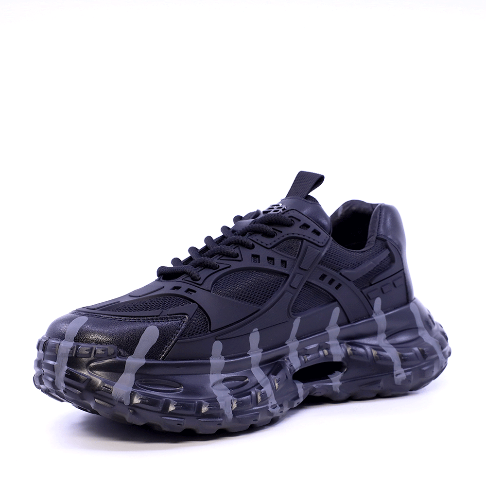 Sneaker chunky bărbați Enzo Bertini negri 3662BP845N
