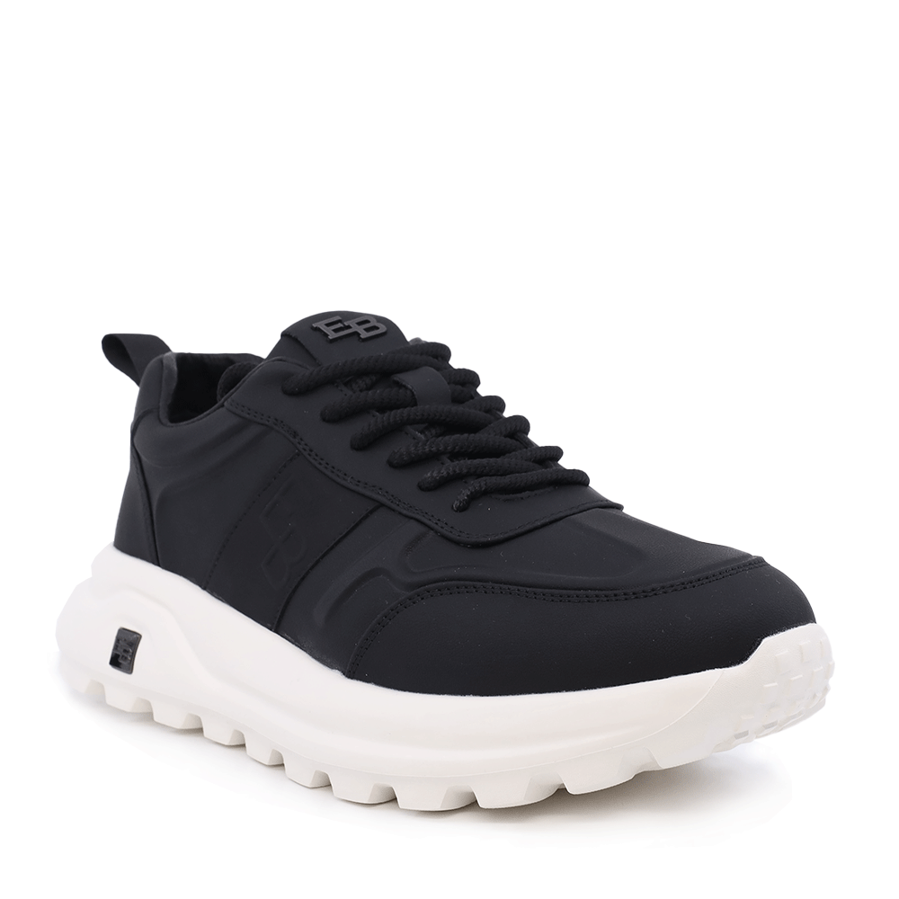 Sneaker ușori bărbați Enzo Bertini negri din piele 3661BP806N - imagine 2