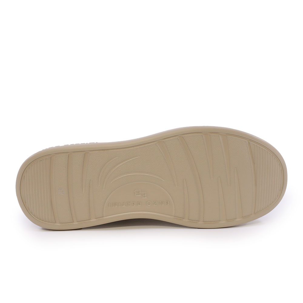 Sneakers bărbați Enzo Bertini bej din piele întoarsă 3869BP585VBE