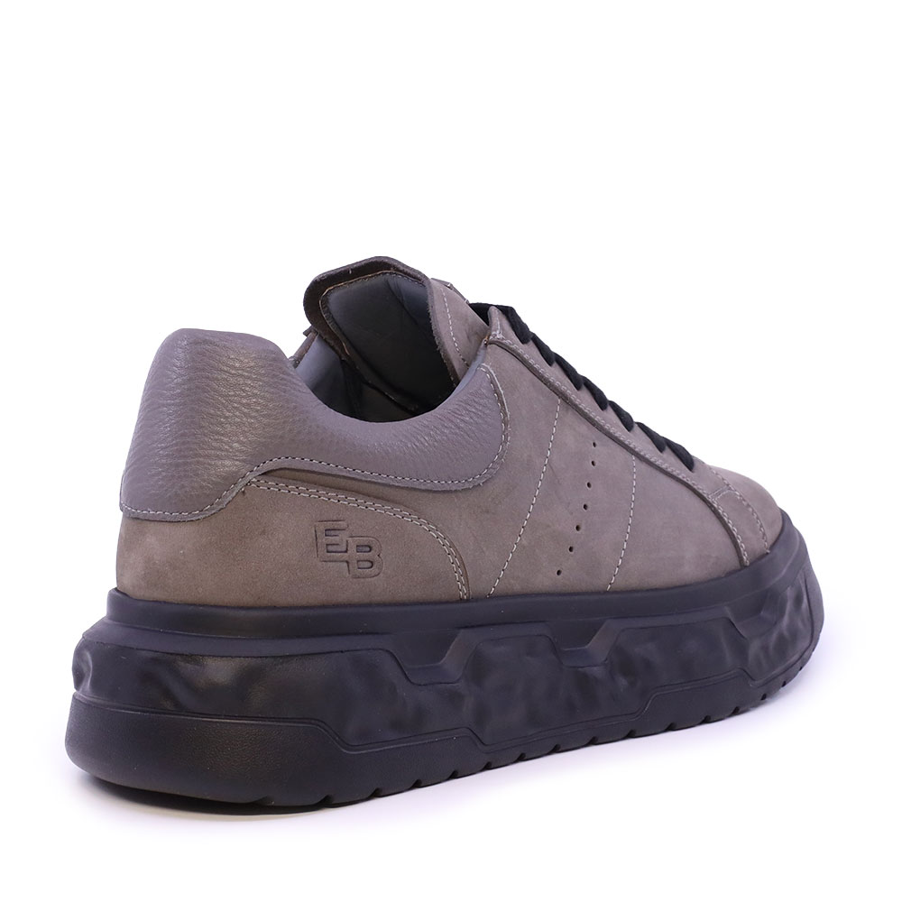 Sneakers bărbați  Enzo Bertini Premium Collection gri din piele 1642BP232011GR
