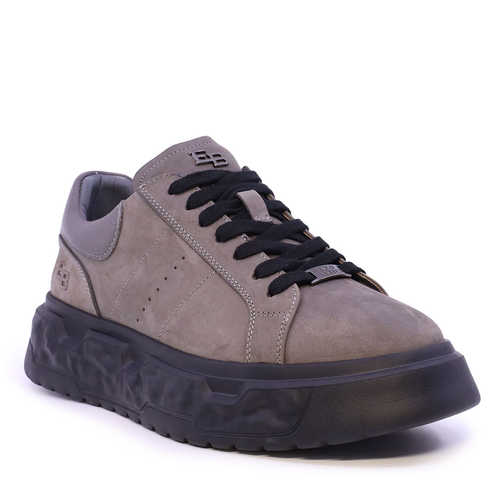 Sneakers bărbați  Enzo Bertini Premium Collection gri din piele 1642BP232011GR — imaginea 2