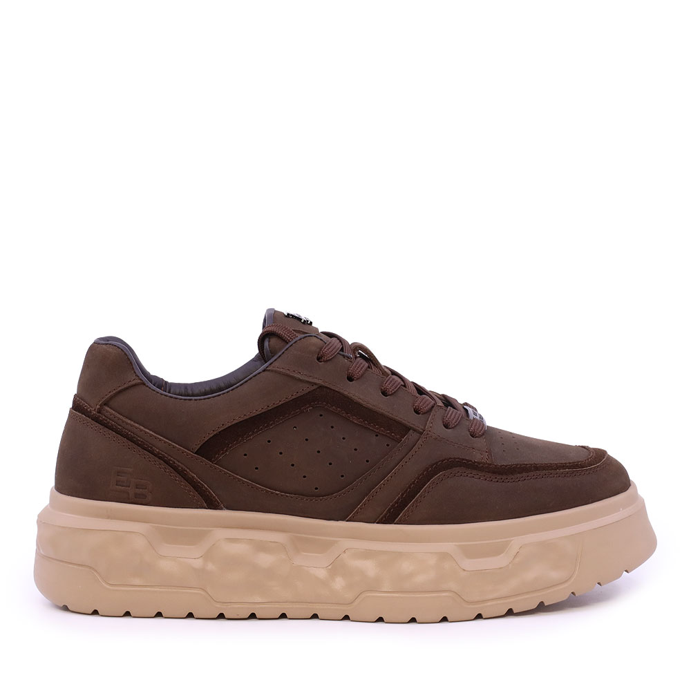 Sneakers bărbați Enzo Bertini Premium Collection maro din piele 1642BP232026VM