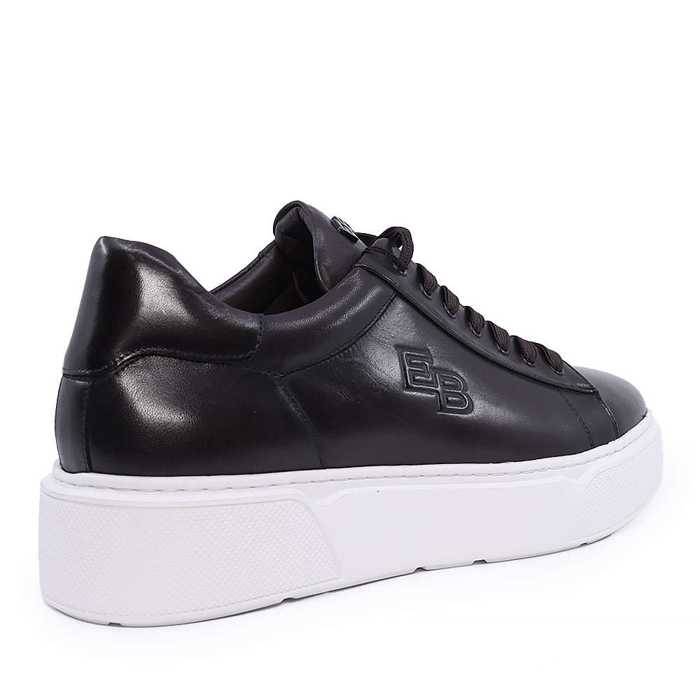 Sneakers ultra light bărbați Enzo Bertini negri din piele naturală 1099BP9210N