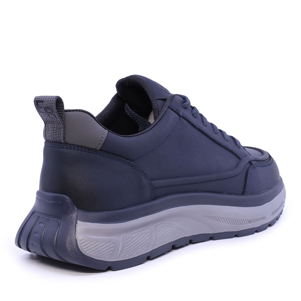 Sneakers ușori bărbați Enzo Bertini bleumarin din piele 3662BP920BL