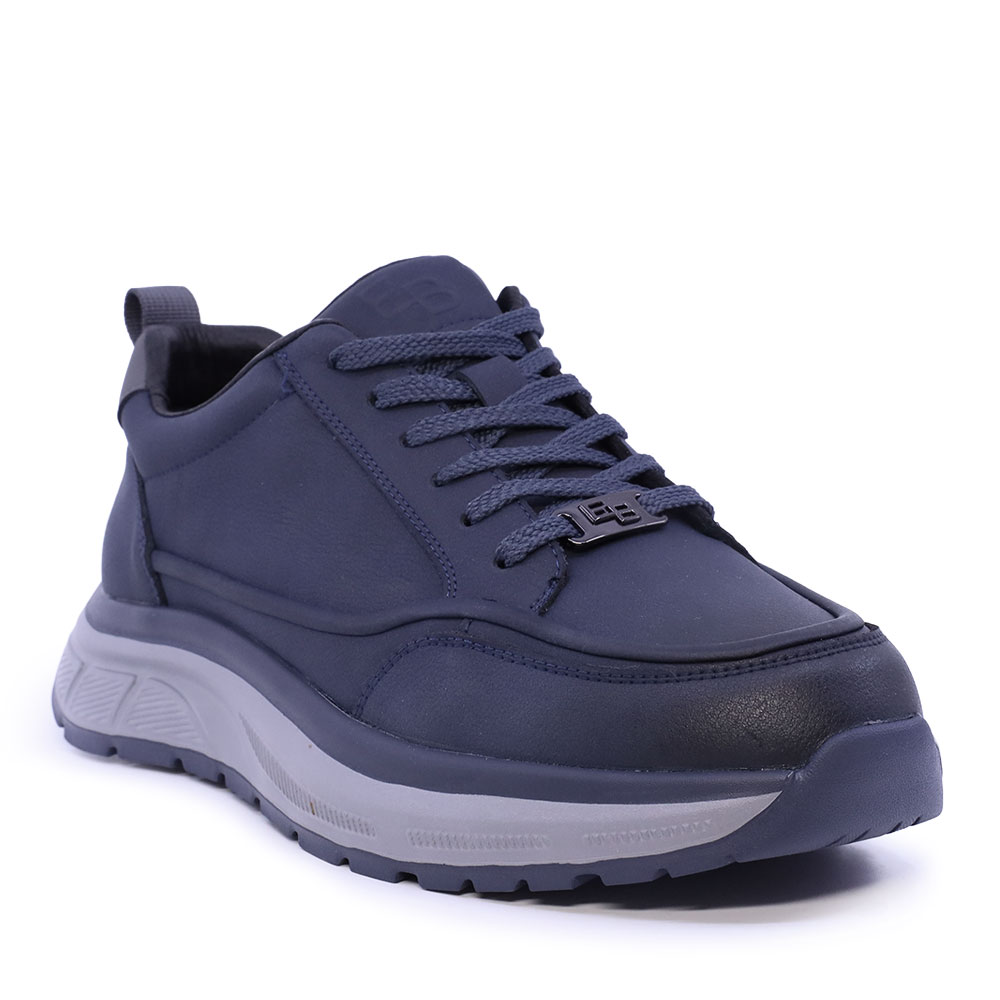 Sneakers ușori bărbați Enzo Bertini bleumarin din piele 3662BP920BL — imaginea 2