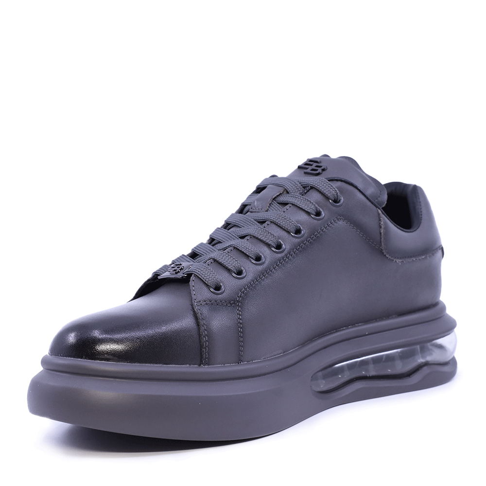 Sneakers ușori bărbați Enzo Bertini gri din piele 3662BP413GR