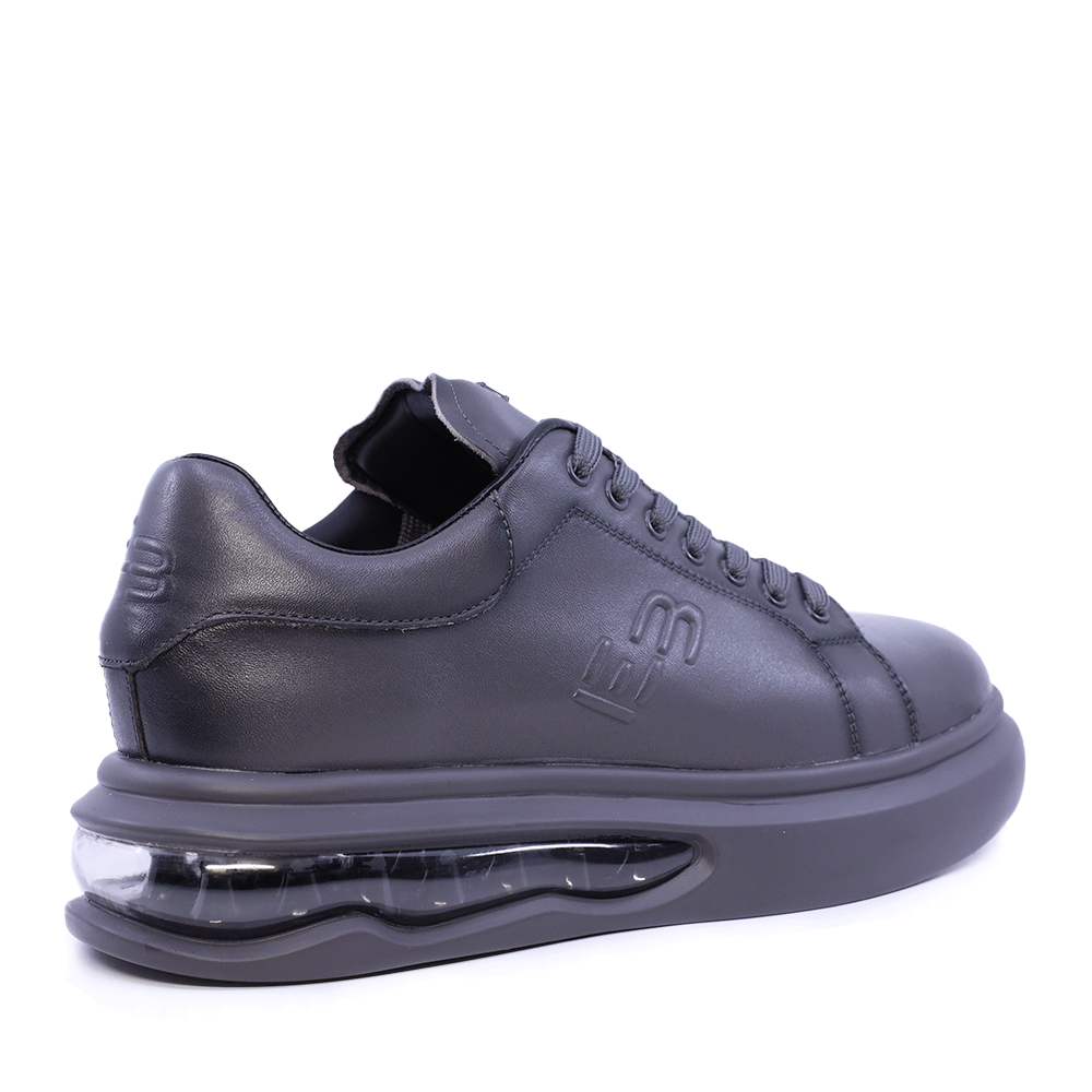 Sneakers ușori bărbați Enzo Bertini gri din piele 3662BP413GR