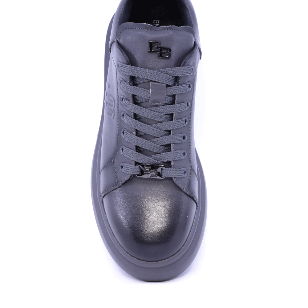 Sneakers ușori bărbați Enzo Bertini gri din piele 3662BP413GR