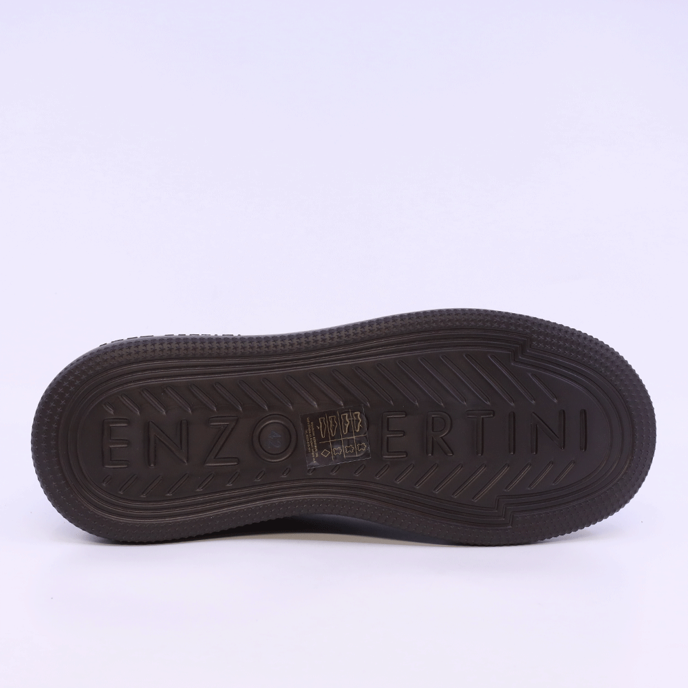 Sneakers ușori bărbați Enzo Bertini maro din piele 3662BP554M