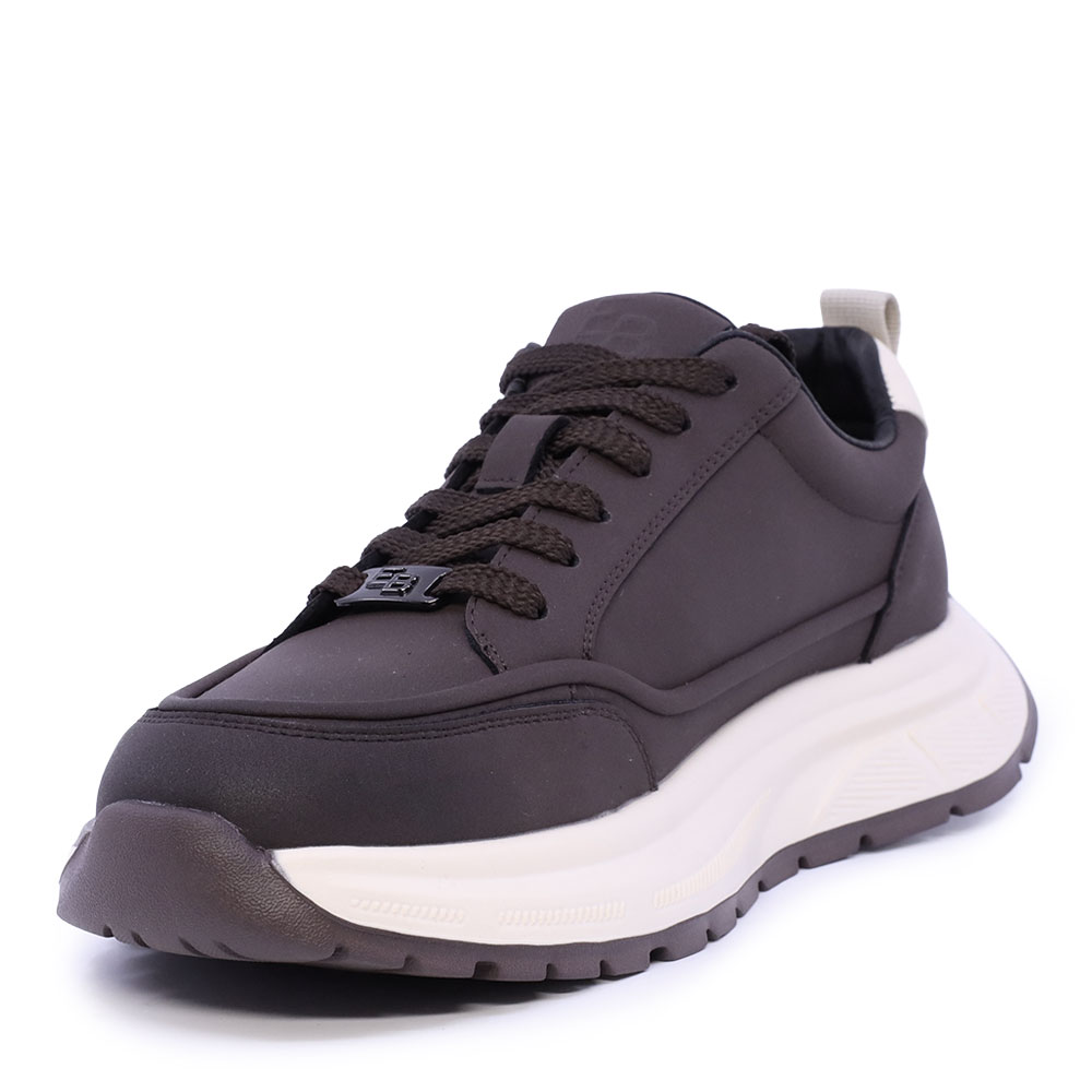 Sneakers ușori bărbați Enzo Bertini maro din piele 3662BP920M