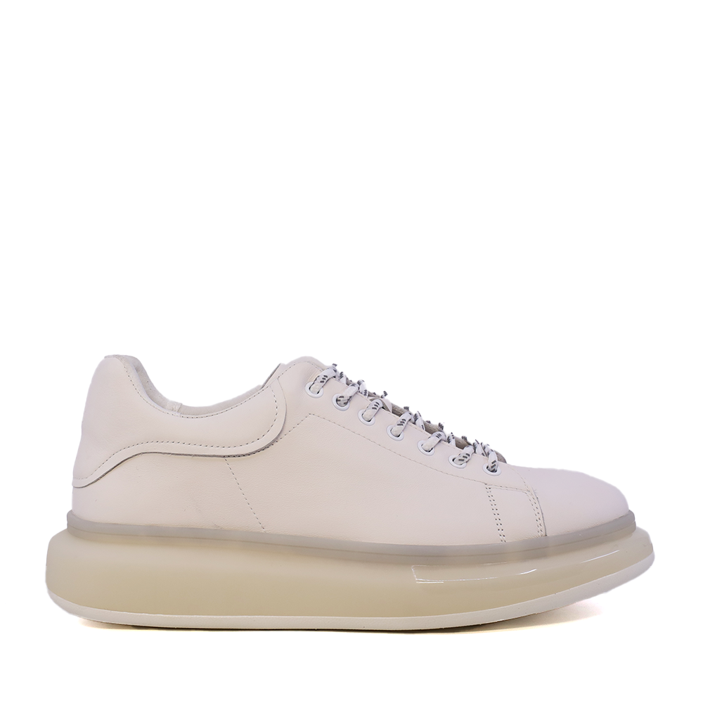Sneakers ușori bărbați Enzo Bertini Premium Collection albi din piele 1641BP250316A