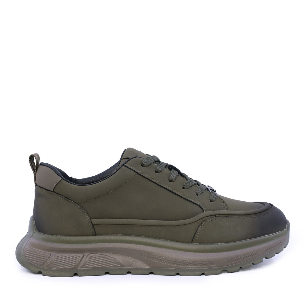Sneakers ușori bărbați Enzo Bertini verzi din piele 3662BP920V