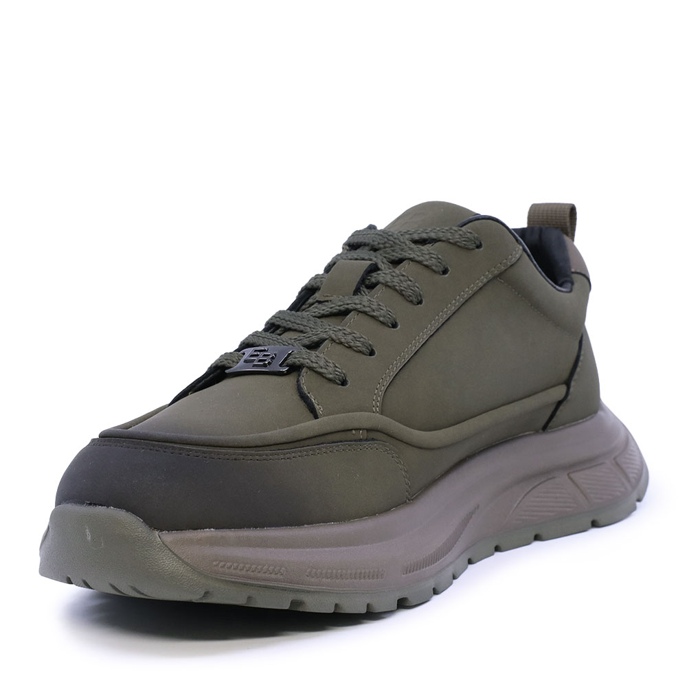 Sneakers ușori bărbați Enzo Bertini verzi din piele 3662BP920V