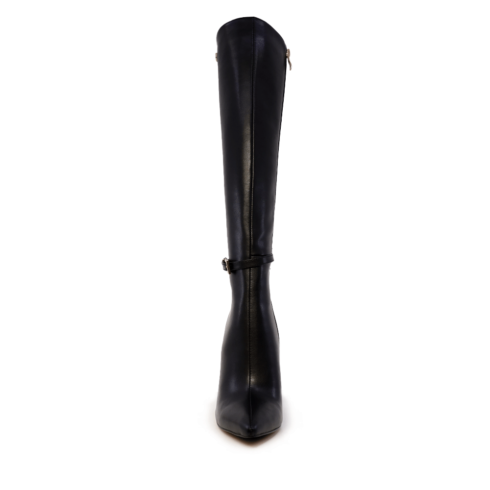 Cizme elegante  cu toc înalt femei Enzo Bertini negre din piele  1122dc7805n