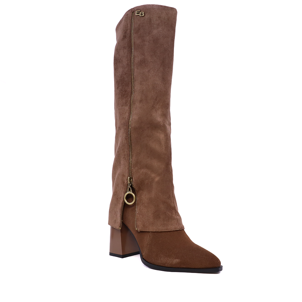 Bottes Femme Enzo Di Martino Vernies - Pointure 37.5 - Occasion (usure Talons)