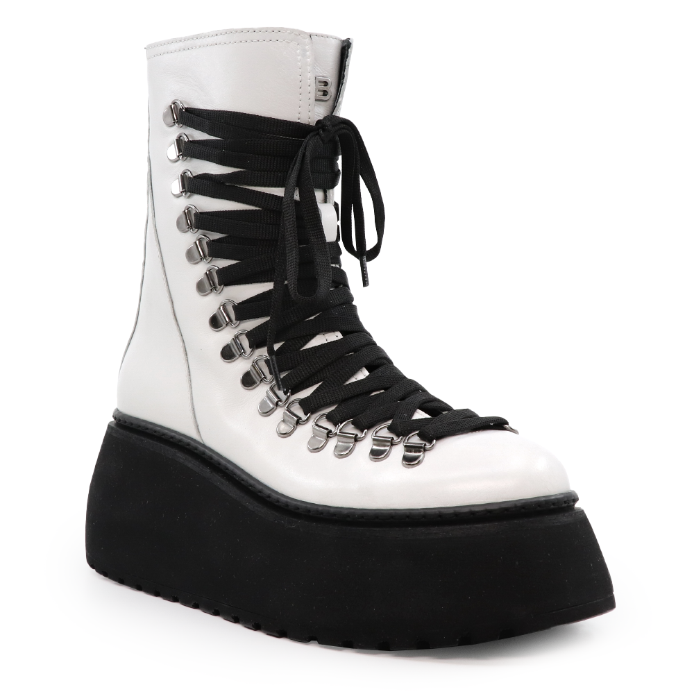 Ghete femei Enzo Bertini albe din piele 1734DG22630GH - 1 | YEO