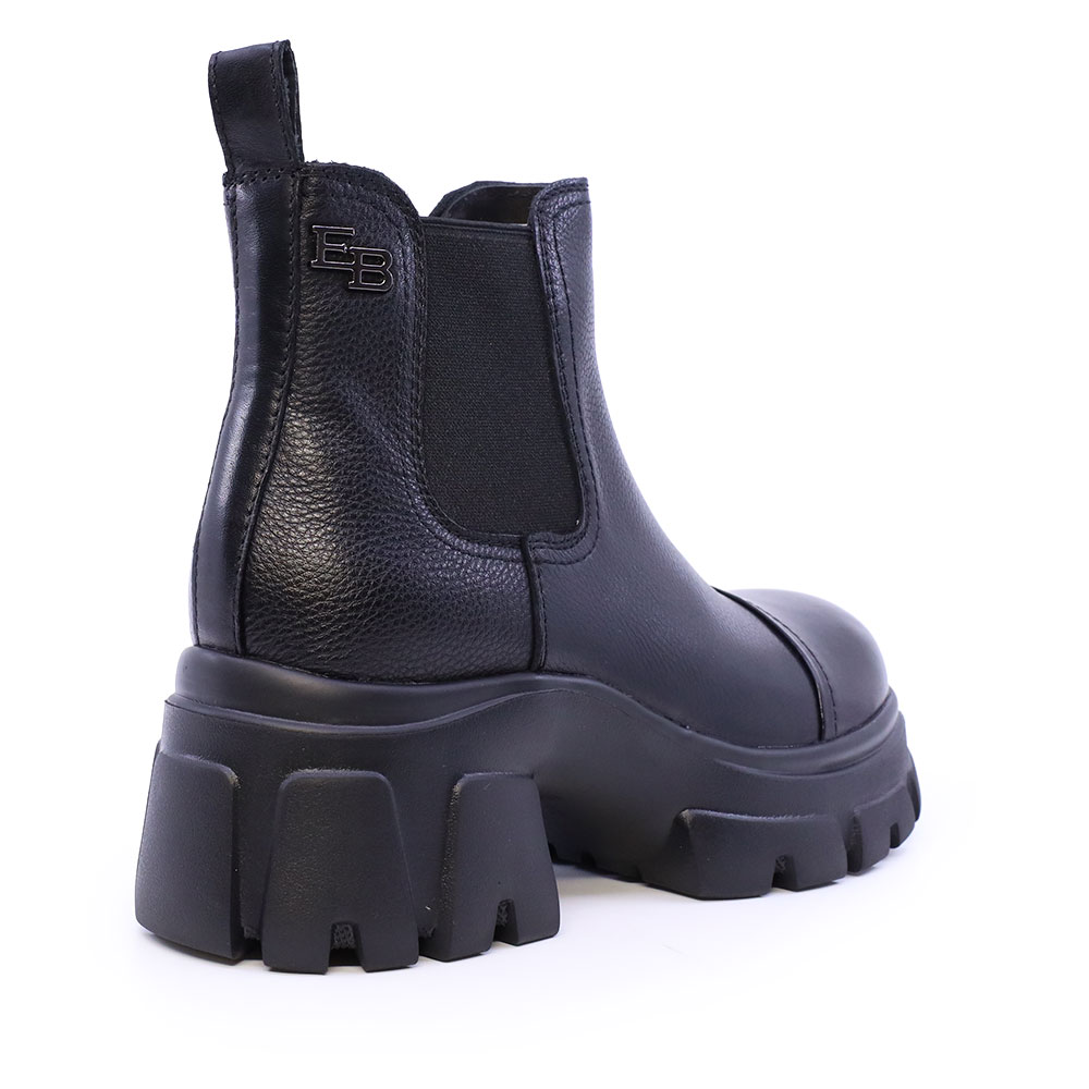 Ghete biker femei Enzo Bertini negre din piele naturală 3052DG2012N