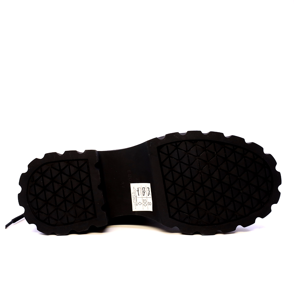Ghete biker femei Enzo Bertini negre din piele naturală și textil  1392DG9810N
