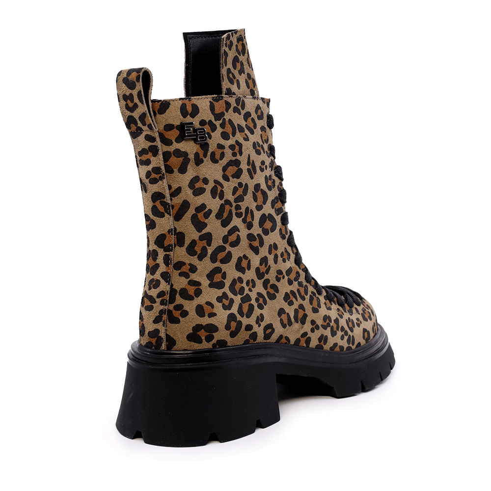 Ghete femei Enzo Bertini din piele cu animal print 1120DG1133LEO