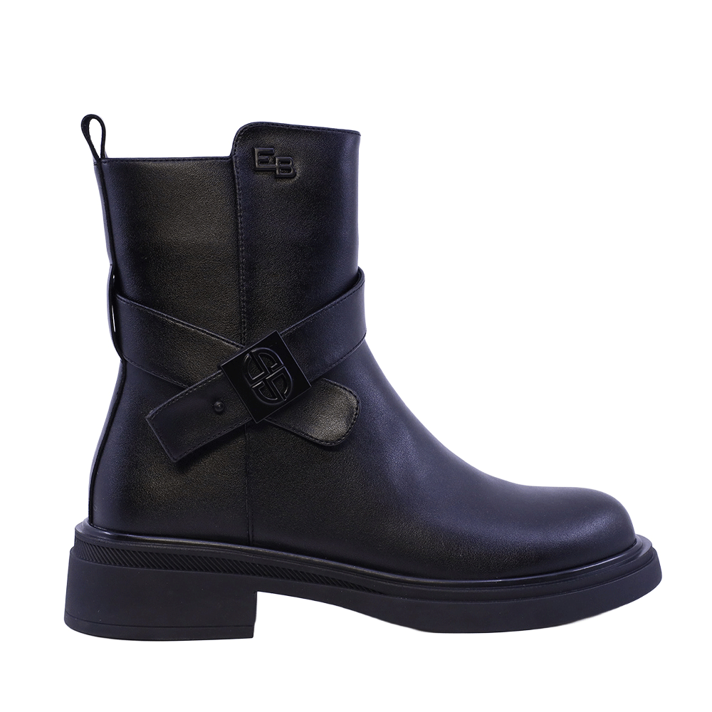Ghete femei Enzo Bertini negre din piele 1112DG1423N