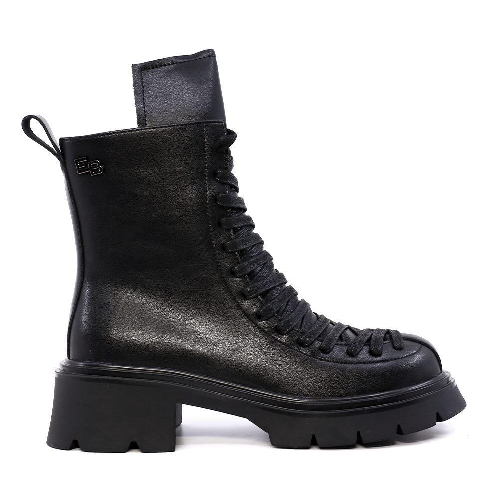Ghete femei Enzo Bertini negre din piele   1120DG1133N
