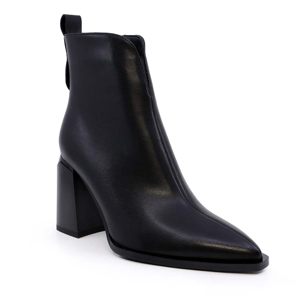 Ghete femei Enzo Bertini negre din piele  cu toc 1110DG9161N - 1 | YEO
