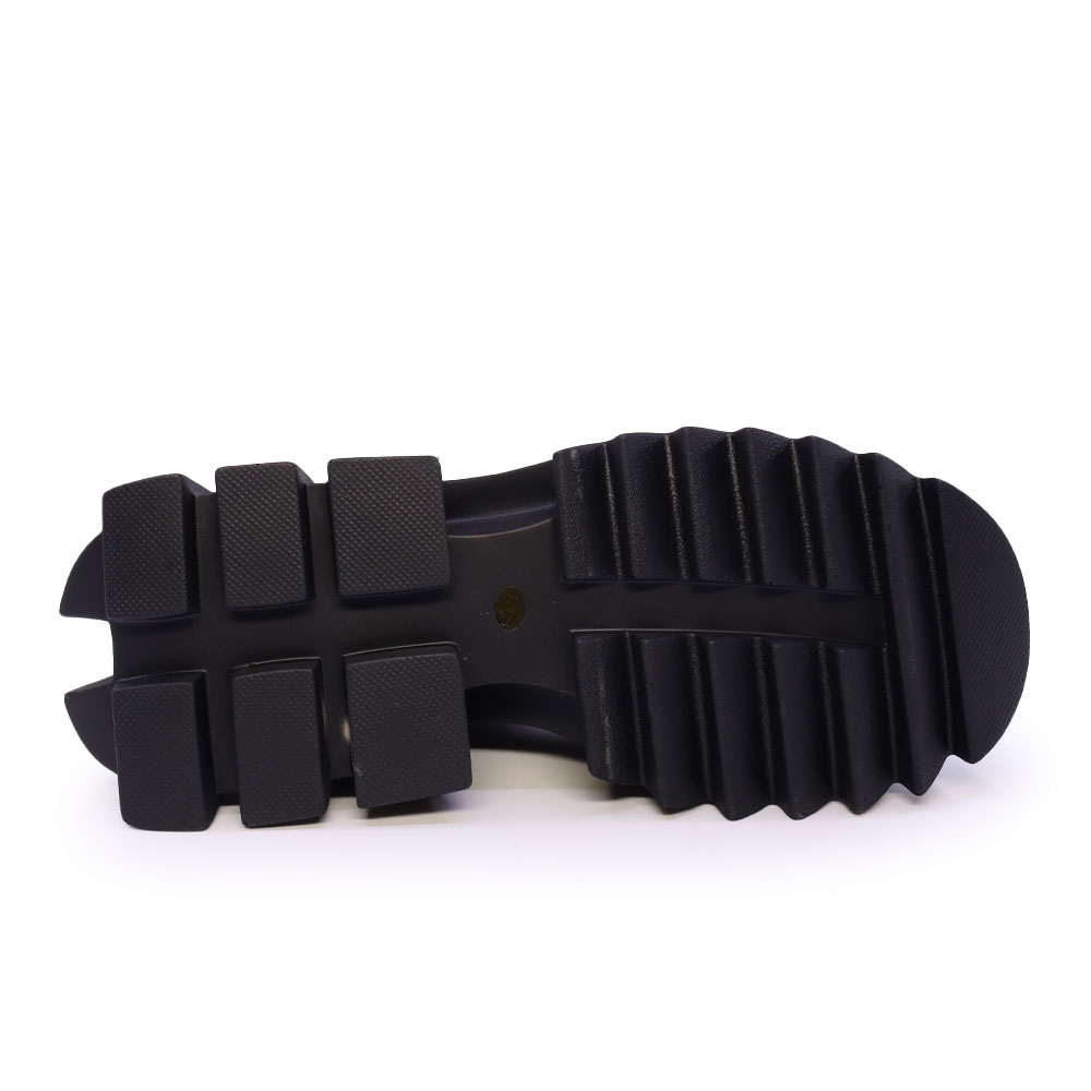 Ghete tip army femei  Enzo Bertini negre din piele naturală și sintetic 1120dg3761n