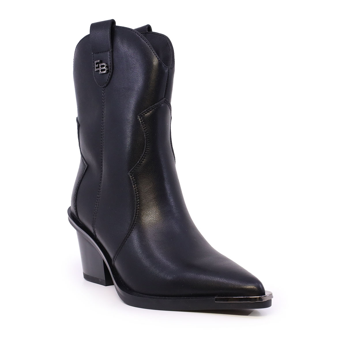 Ghete tip ciocate femei Enzo Bertini negre din piele 1390DG3110N - 1 | YEO