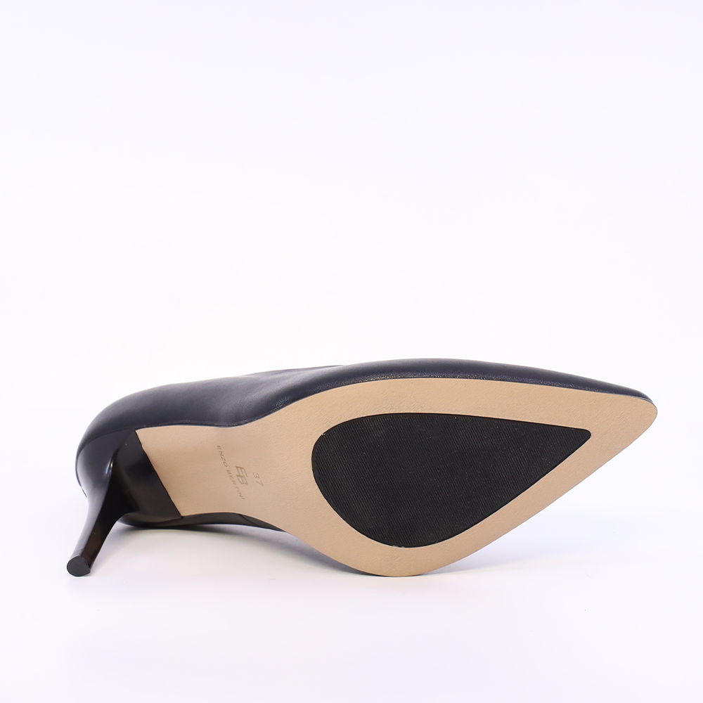 Pantofi stiletto femei Enzo Bertini Premium Collection negri din piele 1121DP1351N