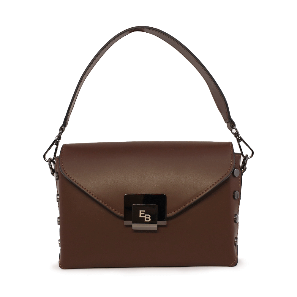 Poșetă crossboby femei Enzo Bertini maro din piele 154POSP2807TDM