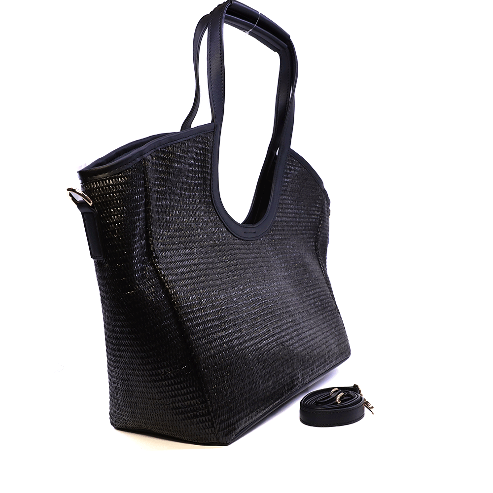 Poșetă shopper femei Enzo Bertini neagră 290POSS0002N - imagine 2