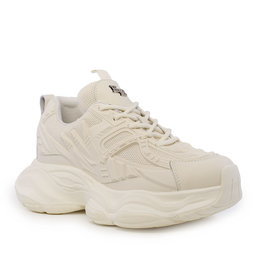 Sneaker femei Enzo Bertini bej din piele și textil 3861DP281BE