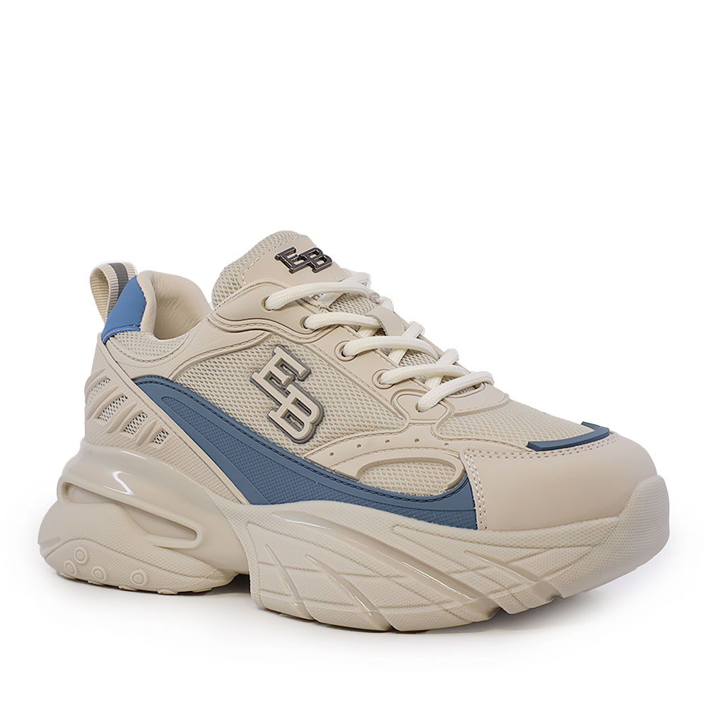 Sneaker femei Enzo Bertini gri din piele și textil 3861DP191GH