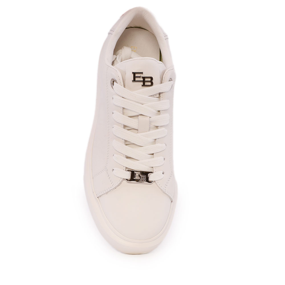 Sneakers femei Enzo Bertini albi din piele 3869DP201A
