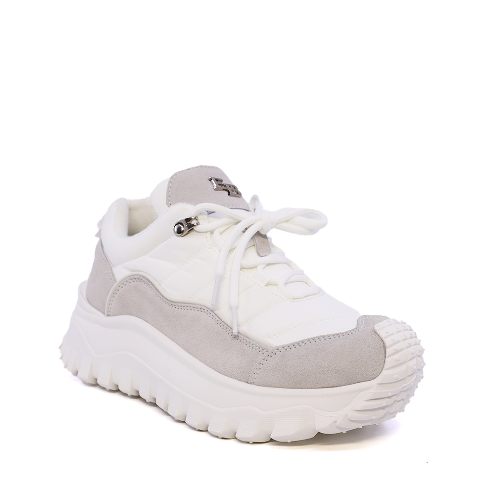 Sneakers femei Enzo Bertini albi din piele naturală și textil  3860DP220A - 1 | YEO