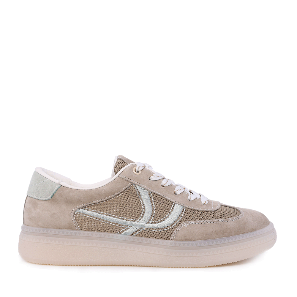 Adidasi femei Enzo Bertini taupe din piele intoarsa si textil 2131DPF0650VTA