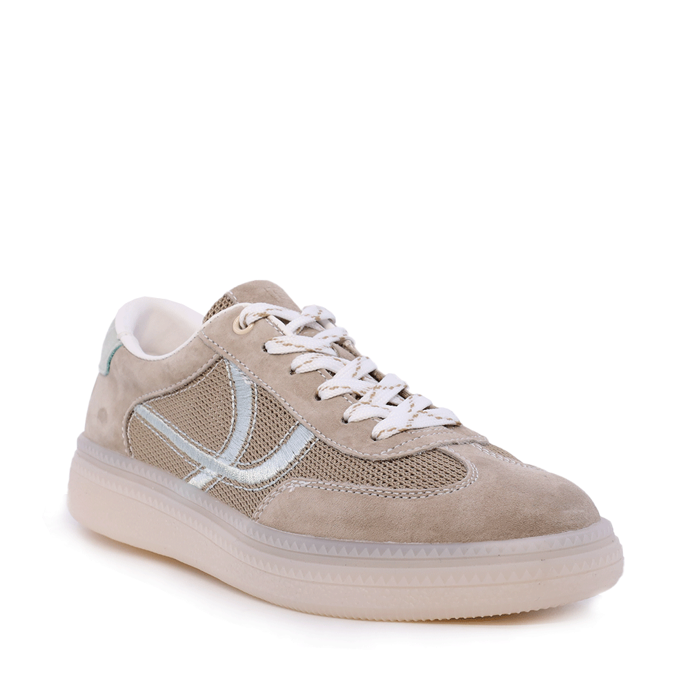Sneakers femei Enzo Bertini taupe din piele întoarsă și textil 2131DPF0650VTA - imagine 2