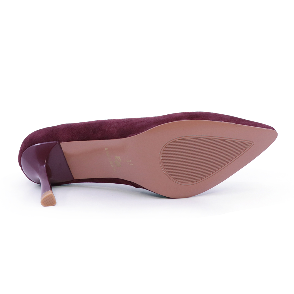 Pantofi stiletto femei Enzo Bertini bordo din piele întoarsă 1129DP2339VBO